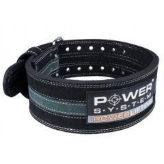 POWER SYSTEM - BELT POWERLIFTING-GREY PS 3800 - ERŐEMELŐ ÖV SZÜRKE