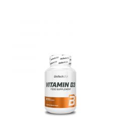 BioTech USA - VITAMIN D3 - 120 TABLETTA
