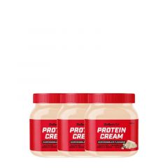 BioTech USA - PROTEIN CREAM - FEHÉRCSOKOLÁDÉ ÍZŰ KRÉM - 3 X 400 G