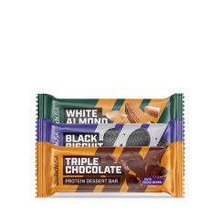 BioTech USA - PROTEIN DESSERT BAR - FEHÉRJE SZELET - 3 X 50 G