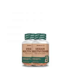 BioTech USA - VEGAN MULTIVITAMIN - MILTIVITAMIN TABLETTA - 2 X 60 TABLETTA