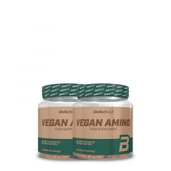 BioTech USA - VEGAN AMINO - VEGÁN ÉTREND-KIEGÉSZÍTŐ - 2 X 300 TABLETTA