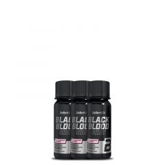 BioTech USA - BLACK BLOOD SHOT - KOFFEINTARTLMÚ ITAL - 3 X 60 ML
