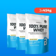 BioTech USA - 100% PURE WHEY - 3 x 454 G