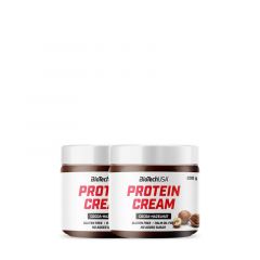 BioTech USA - PROTEIN CREAM - KAKAÓ-MOGYORÓ ÍZŰ KRÉM - 2 X 200 G