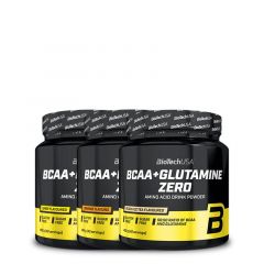 BioTech USA - BCAA+GLUTAMINE ZERO - BCAA+GLUTAMIN ITALPOR - 3 X 480 G