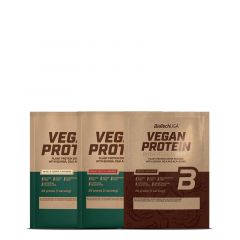 BioTech USA - VEGAN PROTEIN - PLANT PROTEIN DRINK POWDER - 3 X 25 G