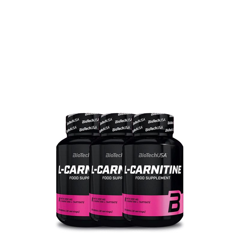 BioTech USA - L-CARNITINE 1000 MG - 3 X 30 TABLETTA