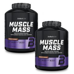 BioTech USA - MUSCLE MASS - 2 X 4000 G