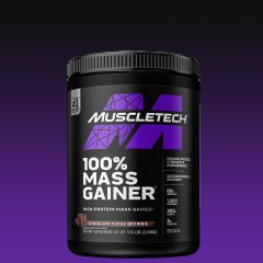 MUSCLETECH - 100% MASS GAINER - HIGH PROTEIN MASS GAINER - 5,15 LBS - 2330 G