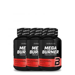BioTech USA - MEGA BURNER - ZSÍRÉGETŐ FORMULA - 3 X 90 KAPSZULA