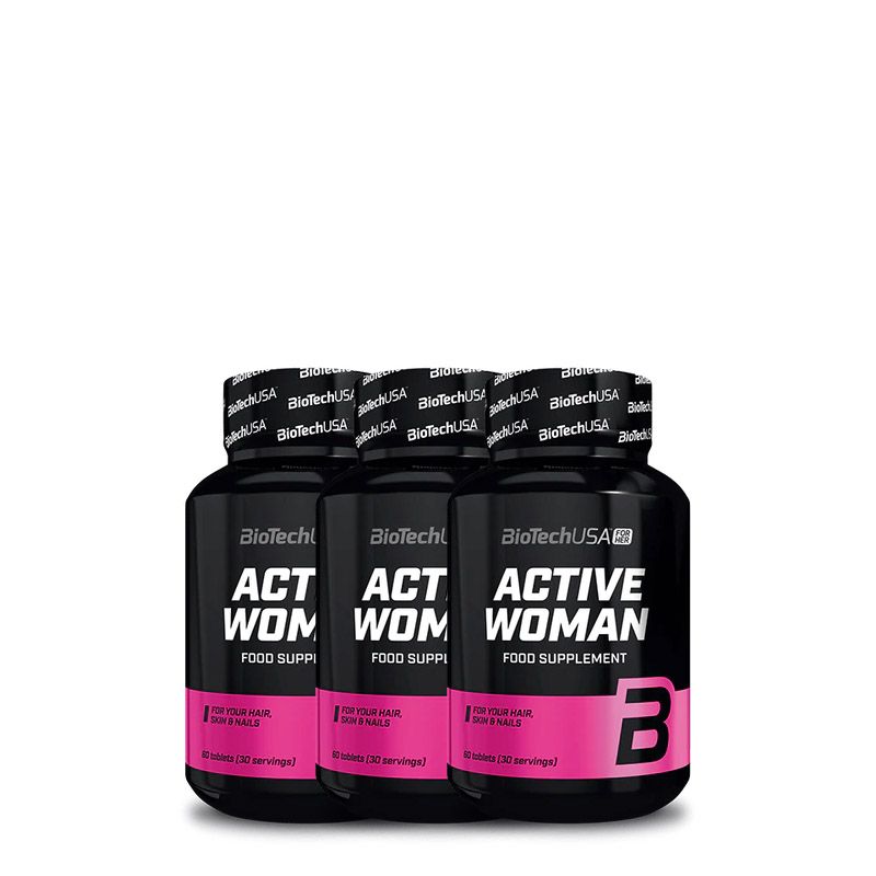 BioTech USA For Her - ACTIVE WOMAN - 3 X 60 TABLETTA