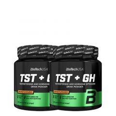 BioTech USA - TST + GH - TEASZTOSZTERON FOKOZÓ ITALPOR - 2 X 300 G