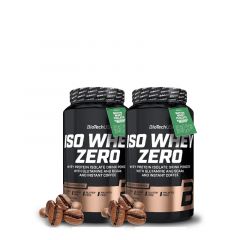 BioTech USA - ISO WHEY ZERO CAFFÉ LATTE - FEHÉRJE IZOLÁTUM - 2 X 908 G