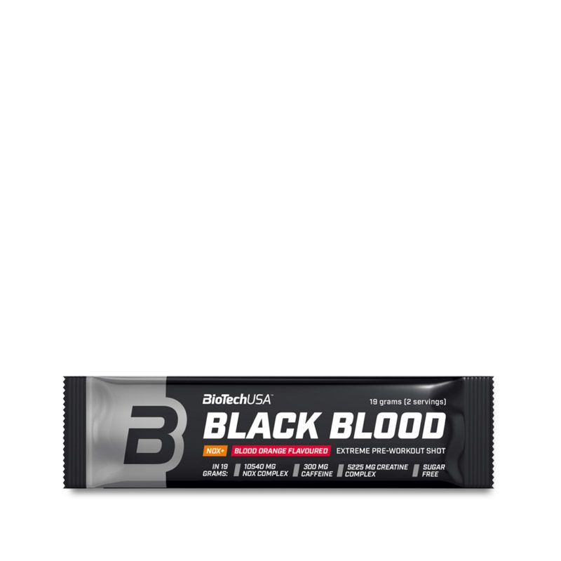 BioTech USA - BLACK BLOOD NOX+ - EDZÉS ELŐTTI ITALPOR - 19 G