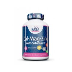 HAYA LABS - CALCIUM & MAGNESIUM & ZINC - WITH D VITAMIN - 90 TABLETTA