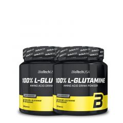 BioTech USA - 100% L-GLUTAMINE - 2 X 500 G