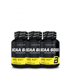BIOTECH USA - BCAA 6000 - AMINO ACID TABLETS - 3 X 100 TABLETTA