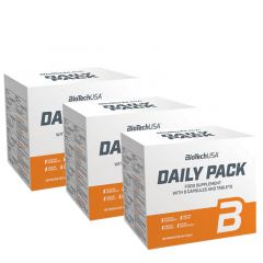 BioTech USA - DAILY PACK - ULTIMATE MULTIVITAMIN PACKS - 3 X 30 CSOMAG