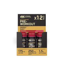 OPTIMUM NUTRITION - PRE-WORKOUT SHOT - 12 X 60 ML