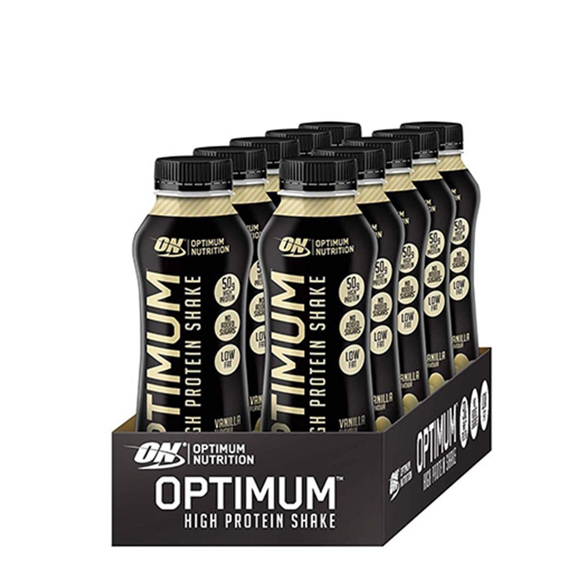 OPTIMUM NUTRITION - PROTEIN SHAKE – 10 X 500 ML