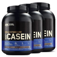 OPTIMUM NUTRITION - 100% GOLD STANDARD CASEIN - 3 X 1820 G