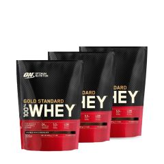 OPTIMUM NUTRITION - 100% GOLD STANDARD WHEY - 3 X 450 G