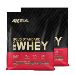 OPTIMUM NUTRITION - 100% GOLD STANDARD WHEY - 2 X 4540 G