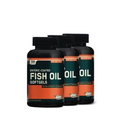OPTIMUM NUTRITION - ENTERIC-COATED FISH OIL SOFTGELS - 3 X 100 KAPSZULA