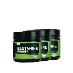 OPTIMUM NUTRITION - GLUTAMINE POWDER - 3 X 630 G
