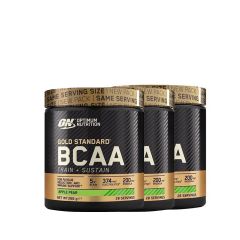OPTIMUM NUTRITION - GOLD STANDARD BCAA - TRAIN+SUSTAIN - 3 X 266 G