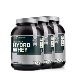 OPTIMUM NUTRITION - PLATINUM HYDRO WHEY - 3 X 1590 G - ON HYDROWHEY
