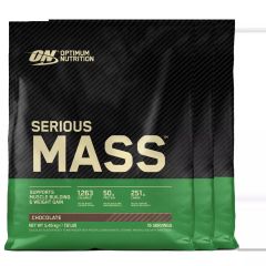 OPTIMUM NUTRITION - SERIOUS MASS - WEIGHT GAIN SUPPLEMENT - 3 X 5455 G