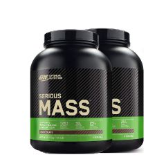 OPTIMUM NUTRITION - SERIOUS MASS - WEIGHT GAIN SUPPLEMENT - 2 X 2727 G