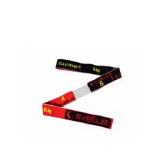 SVELTUS - ELASTIBAND 3 STRENGTHS + QR CODE - FITNESZ ERŐSÍTŐ GUMI -  HÁROM ELLENÁLLÁSI SZINTEN 10-12-15 KG