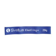 SVELTUS - ELASTI RING BLUE 20 KG + QR CODE - ALAKFORMÁLÓ GUMISZALAG - KÉK, NAGYON ERŐS