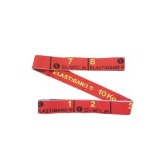 SVELTUS - ELASTIBAND RED 10 KG  -  ERŐSÍTŐ GUMISZALAG - 10 KG ELLENÁLLÁS - PIROS