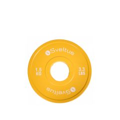 SVELTUS - MINI OLYMPIC DISC - KISMÉRETŰ SÚLYZÓTÁRCSA - 1,5 KG