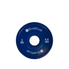 SVELTUS - MINI OLYMPIC DISC - KISMÉRETŰ SÚLYZÓTÁRCSA - 2 KG