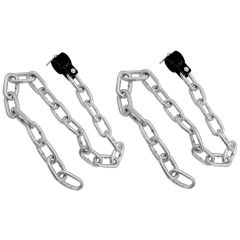 SVELTUS - POWER CHAIN - ACÉL LÁNC SÚLYZÓS EDZÉSHEZ PÁRBAN - 2 X 150 CM