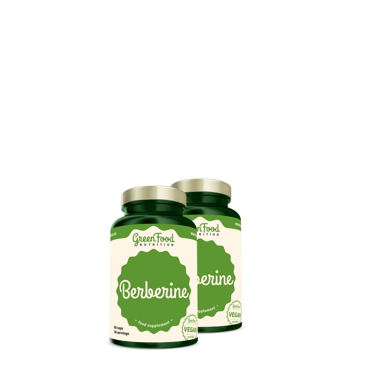 GREENFOOD NUTRITION - BERBERINE 500 MG - 2x60 KAPSZULA