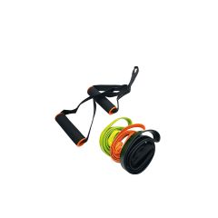 SVELTUS – SET OF 3 FITNESS ELASTICS - FITNESZ GUMIKÖTÉL SZETT 3 DB-OS