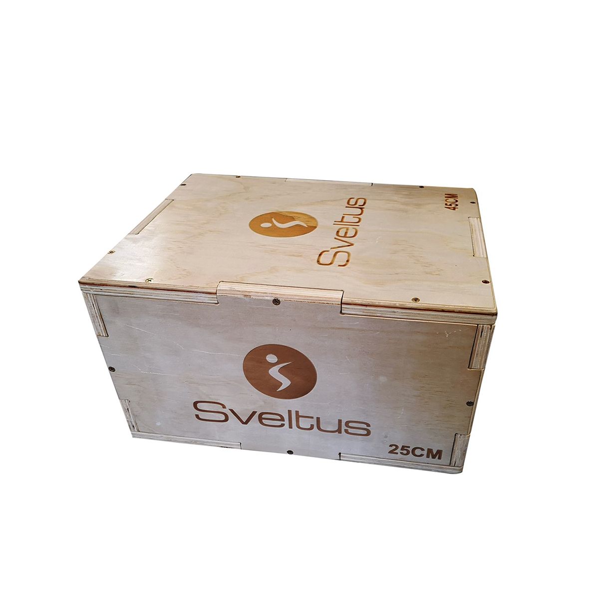 SVELTUS - WOOD PLYO BOX SMALL - PLIOMETRIKUS DOBOZ FÁBÓL - 25 x 35 x 45 CM