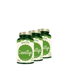 GREENFOOD NUTRITION - CARNISYN - ZSÍRÉGETŐ FORMULA KARNITINNEL ÉS SZINEFRINNEL - 3x60 KAPSZULA