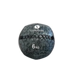 SVELTUS – CAMOUFLAGE WALLBALL - PRÉMIUM PVC MEDICINLABDA - 6 KG