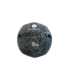 SVELTUS – CAMOUFLAGE WALLBALL - PRÉMIUM PVC MEDICINLABDA - 9 KG
