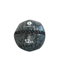 SVELTUS – CAMOUFLAGE WALLBALL - PRÉMIUM PVC MEDICINLABDA - 12 KG