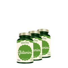 GREENFOOD NUTRITION - GLUTAMINE 500 MG - 3x120 KAPSZULA