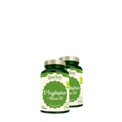 GREENFOOD NUTRITION - L-TRYPTOPHAN 300 MG - TRIPTOFÁN, MACSKAGYÖKÉR KIVONAT ÉS B6-VITAMIN TARTALMŰ ÉTRENDKIEGÉSZÍTŐ - 2X90 KAPSZULA