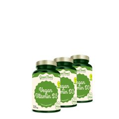 GREENFOOD NUTRITION - VEGAN VITAMIN D3 - 3x60 KAPSZULA